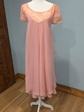Jj's House Formal Plus Size Swing Dress Blush 16